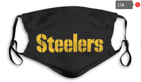 NFL Pittsburgh Steelers #12 Dust mask with filter